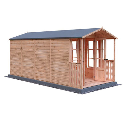 Shire Westminister and Verandah 15x7 Summerhouse