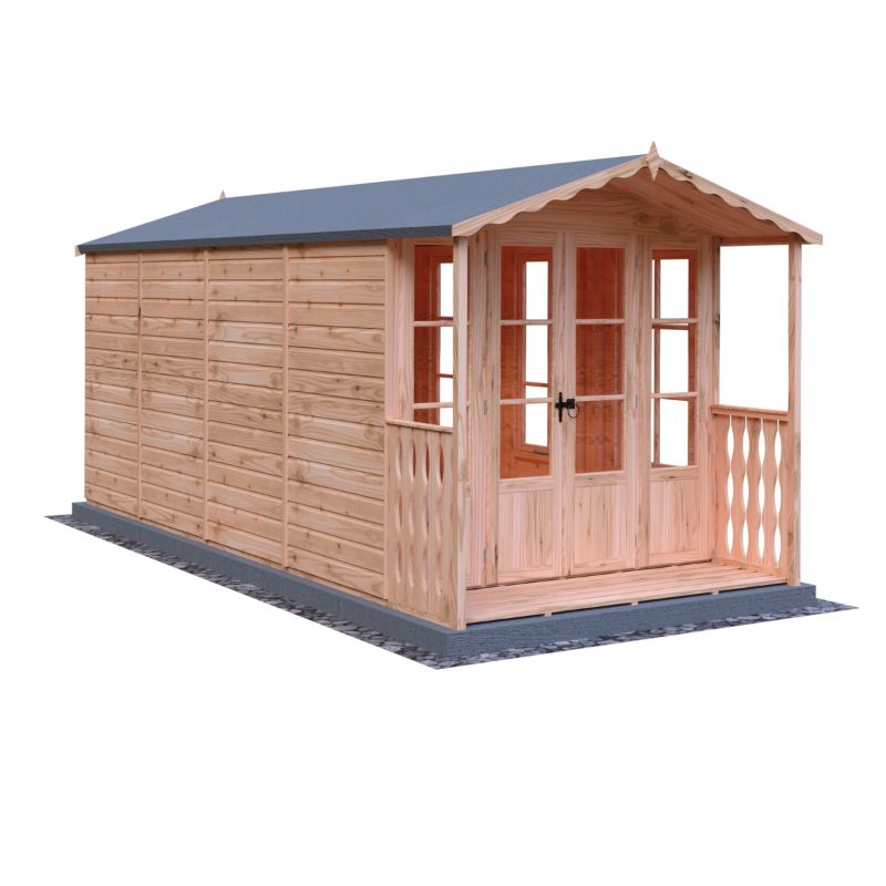 Shire Westminister and Verandah 15x7 Summerhouse