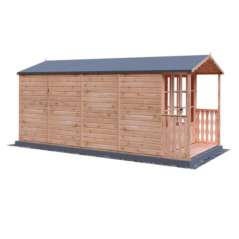 Shire Westminister and Verandah 15x7 Summerhouse