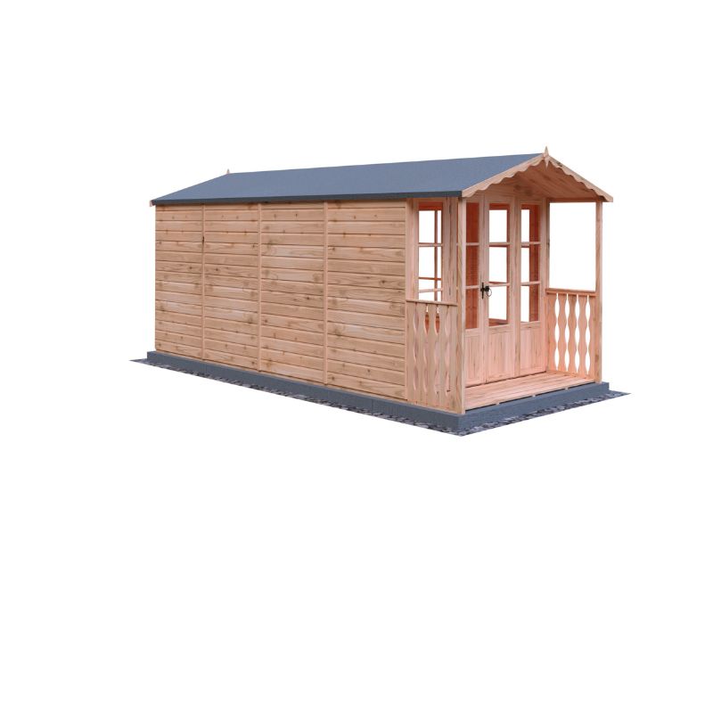 Shire Westminister and Verandah 15x7 Summerhouse