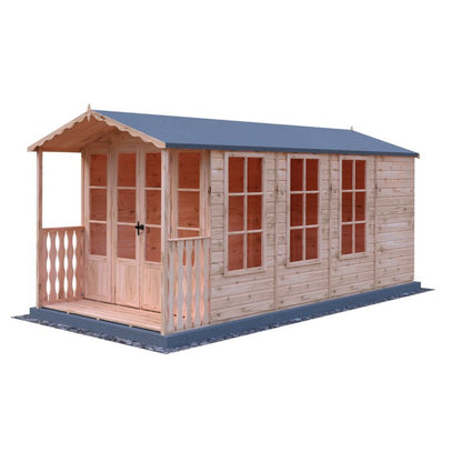 Shire Westminister and Verandah 15x7 Summerhouse
