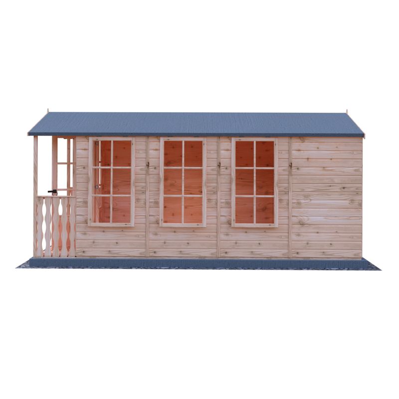 Shire Westminister and Verandah 15x7 Summerhouse