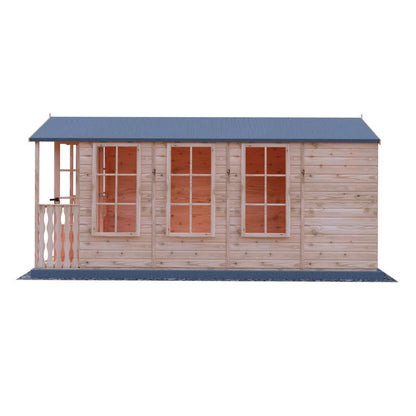 Shire Westminister and Verandah 15x7 Summerhouse