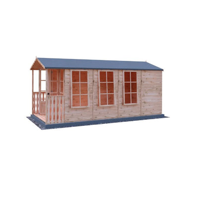 Shire Westminister and Verandah 15x7 Summerhouse