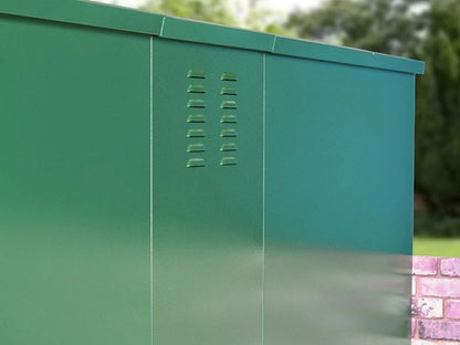Asgard Centurion Motorbike Storage Shed 5ft 2" x 10ft 11" - Police Preferred Specification
