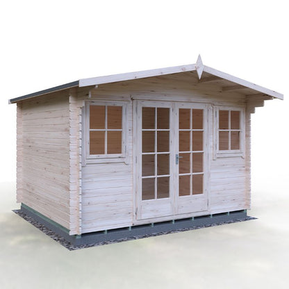 Shire Clipstone 12x10 28mm Log cabin
